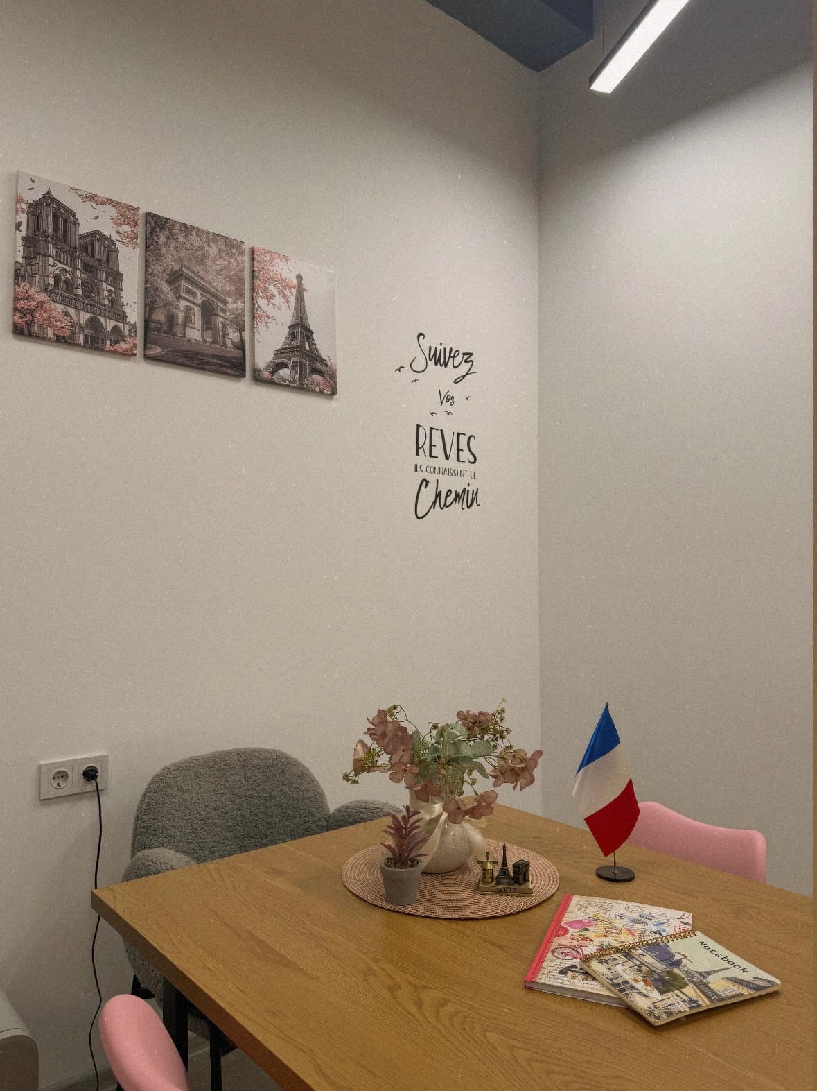 Photo from a language class